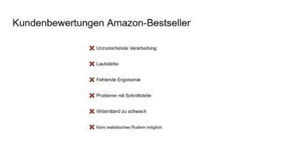 Kundenbewetungen Amazon
