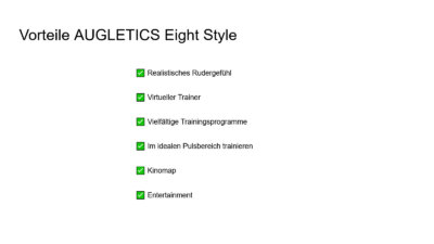 Vorteile AUGLETICS Eight Style